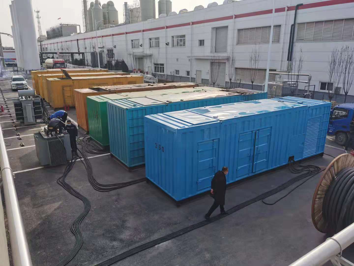 潢川出租发电机-柴油发电机组三相采用什么接法
